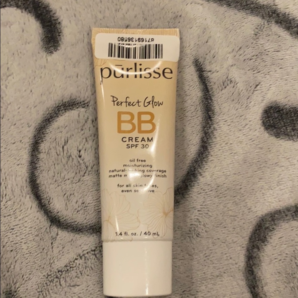 Purlisse Perfect Glow BB Cream in “Light Medium”.